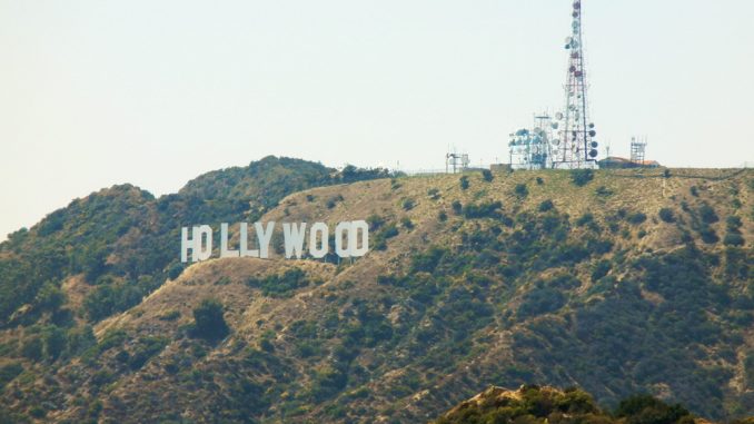 Hollywood, Los Angeles L'insegna Hollywood catturata dal Griffith Observatory, California
