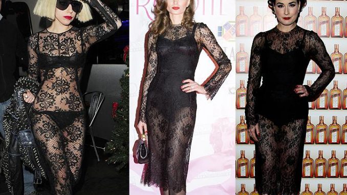 Abiti in Pizzo, Dolce e Gabbana