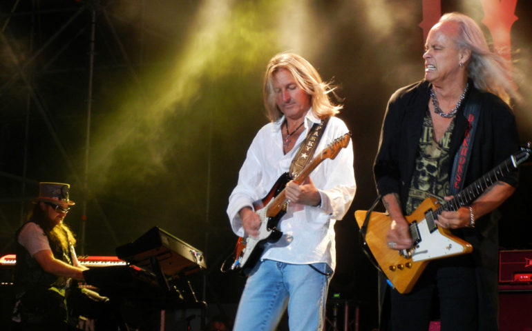 Peter Keys, Mark Matejka e Ricky Medlocke dei Lynyrd Skynyrd