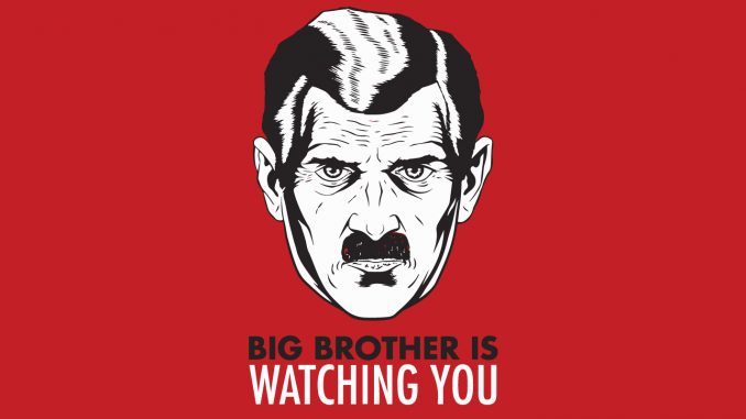 big-brother-is-watching-you-poster-vector-art