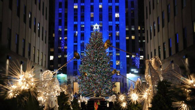 Rockefeller center albero